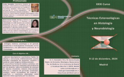 XXXI Curso Técnicas Estereológicas en Histología y Neurobiología